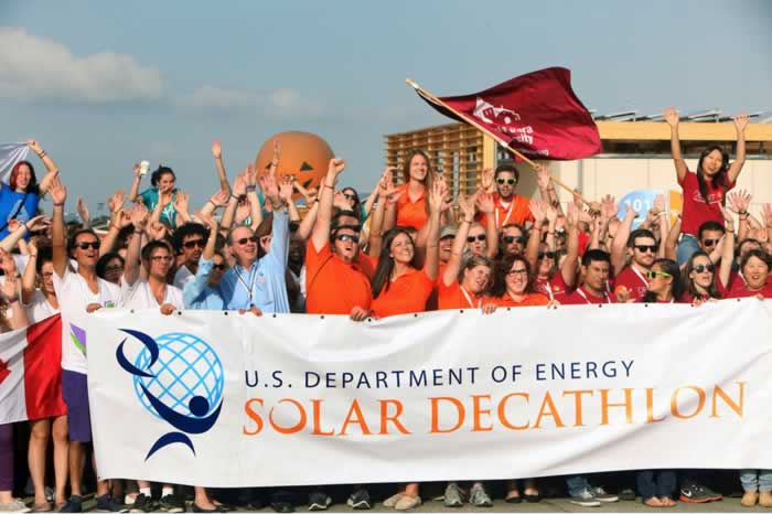 太陽能多功能應用競賽. 內華達大學能源研究中心排名第二